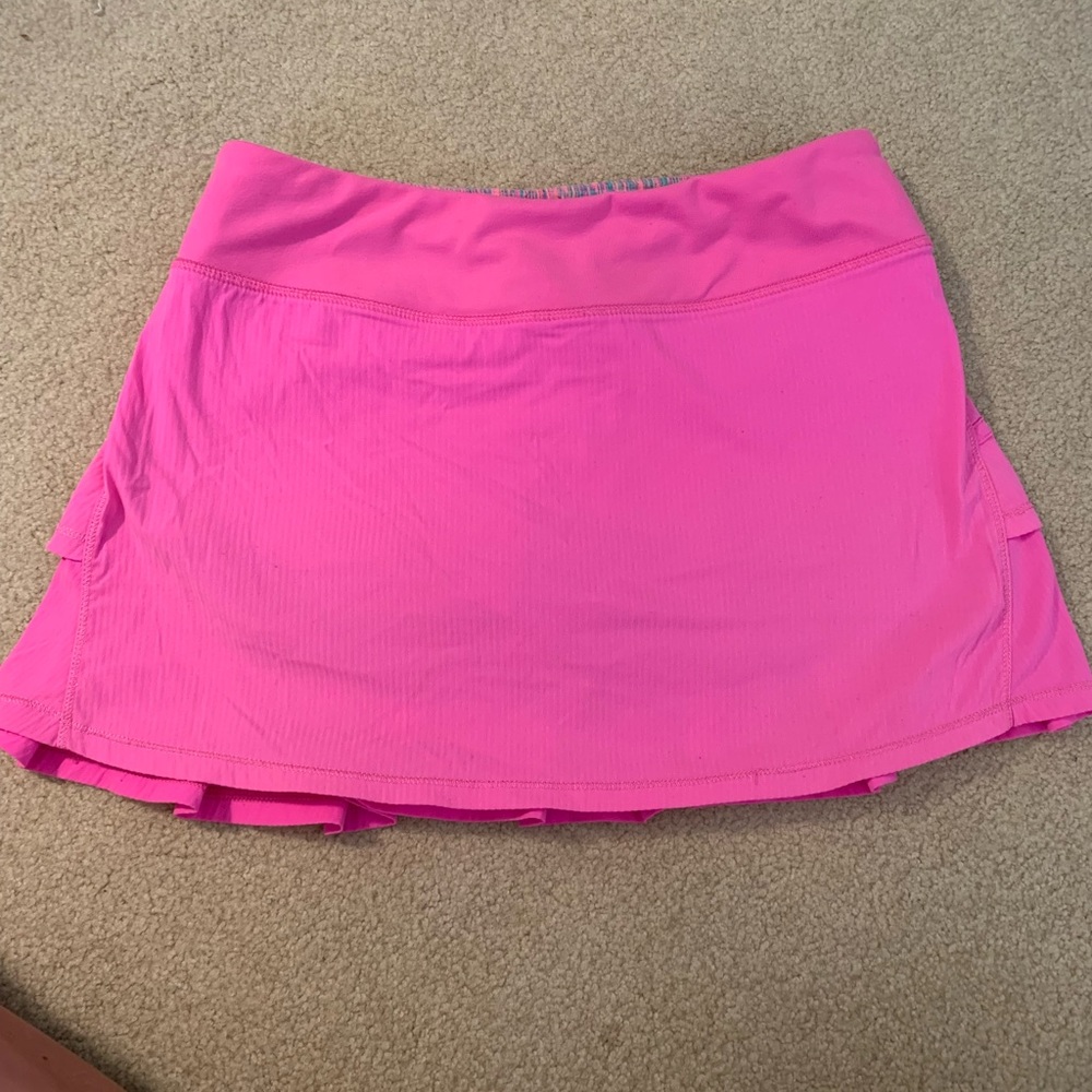 ivivva pink pleated skort size 14
